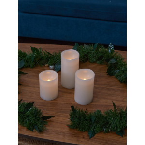 Декоративная свеча  ULD-F050 WARM WHITE CANDLE SET3